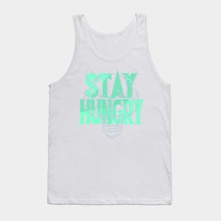 Stay Hungry Mint Foam Tank Top